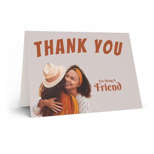 Thank You For Being A  Friend/ African American/Greeting Card