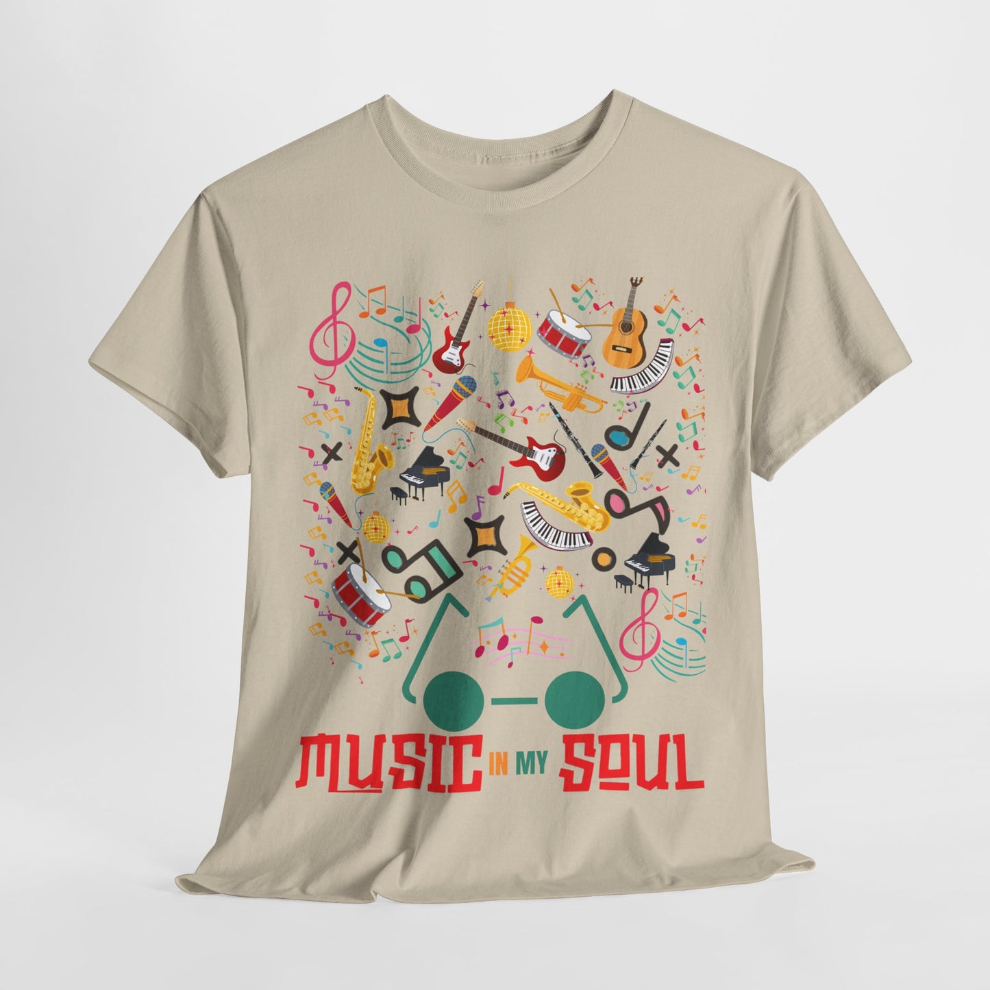 Music In My Soul Unisex Heavy Cotton