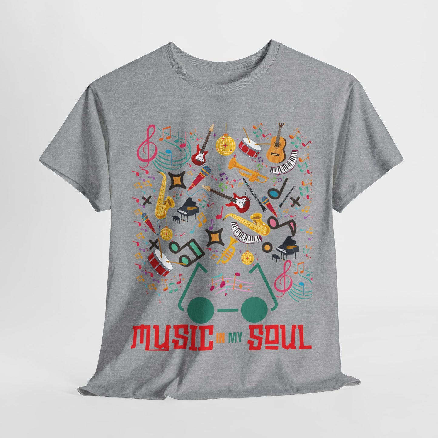 Music In My Soul Unisex Heavy Cotton