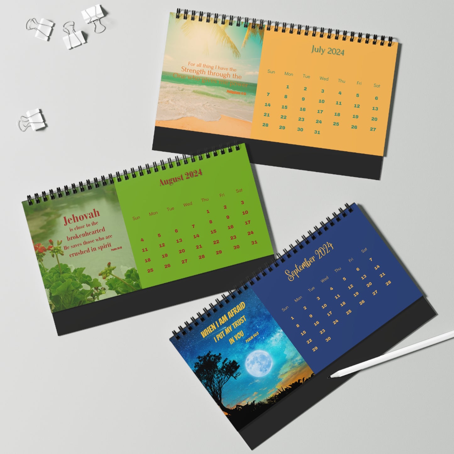 2024 JW Desk Calendar