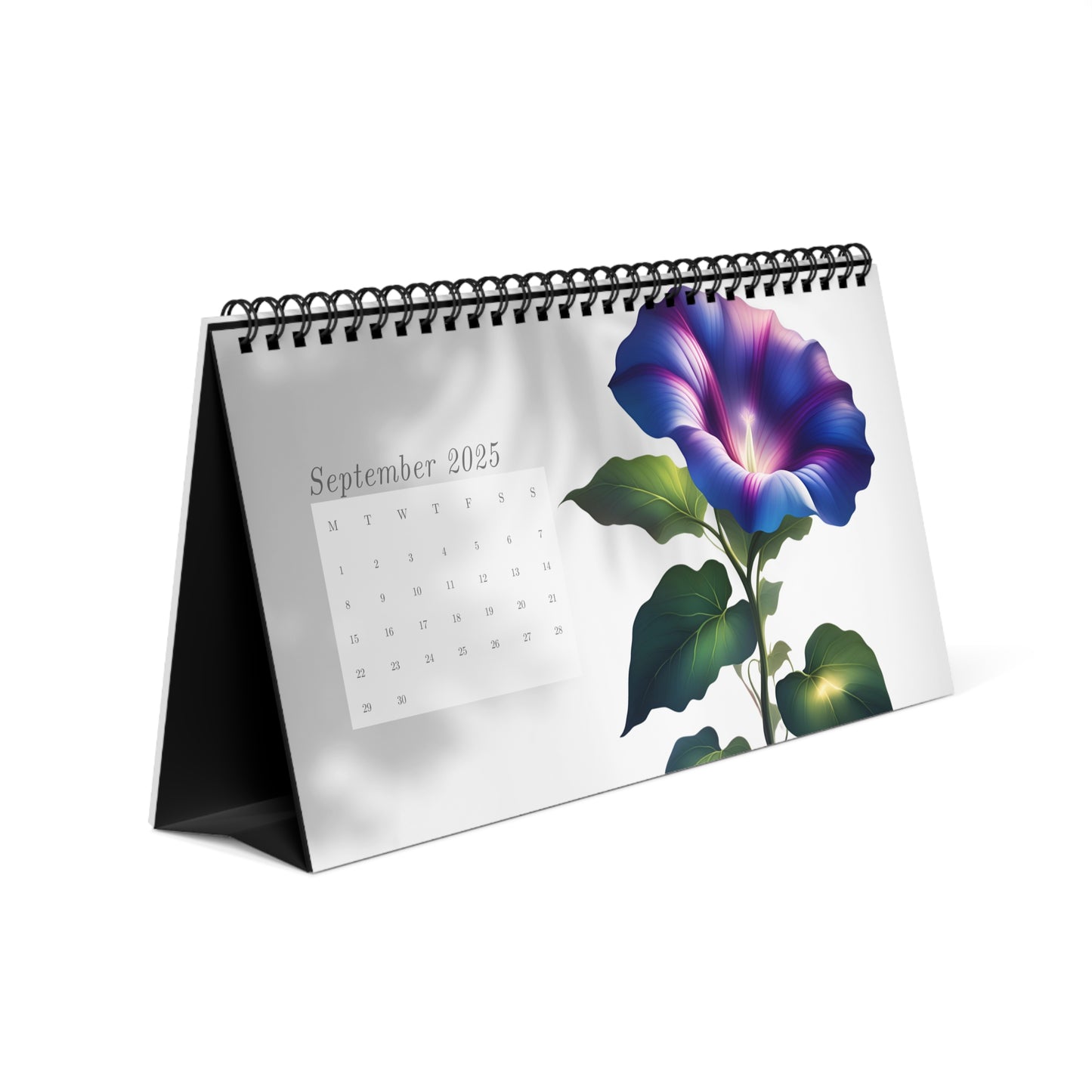 2025 Flower Desktop Calendar