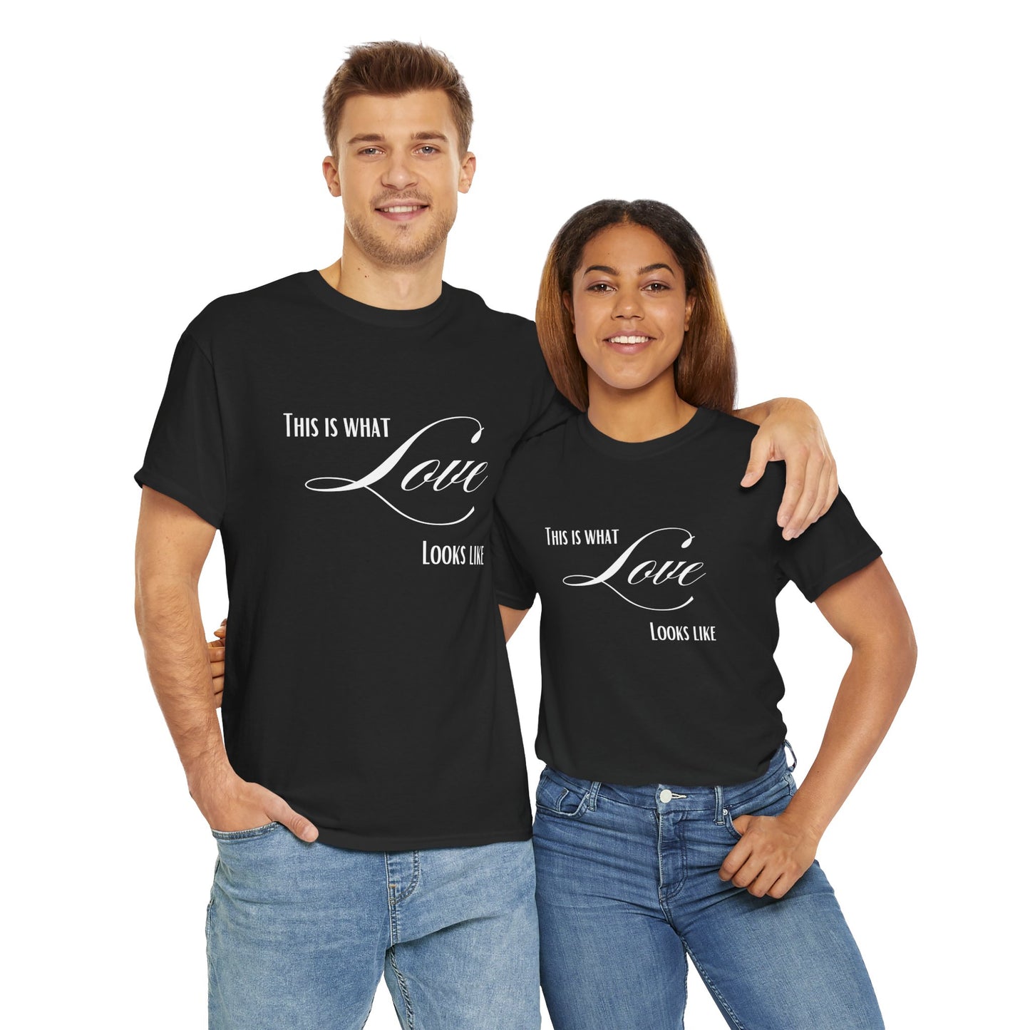 This what Love looks like/Unisex Heavy Cotton Tee