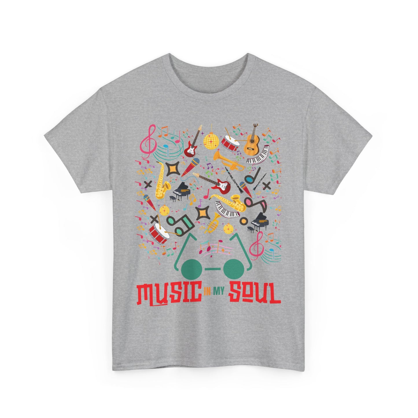 Music In My Soul Unisex Heavy Cotton