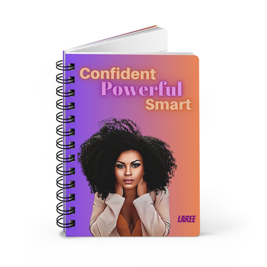 Confident/Powerful/Smart/Spiral Bound Journal