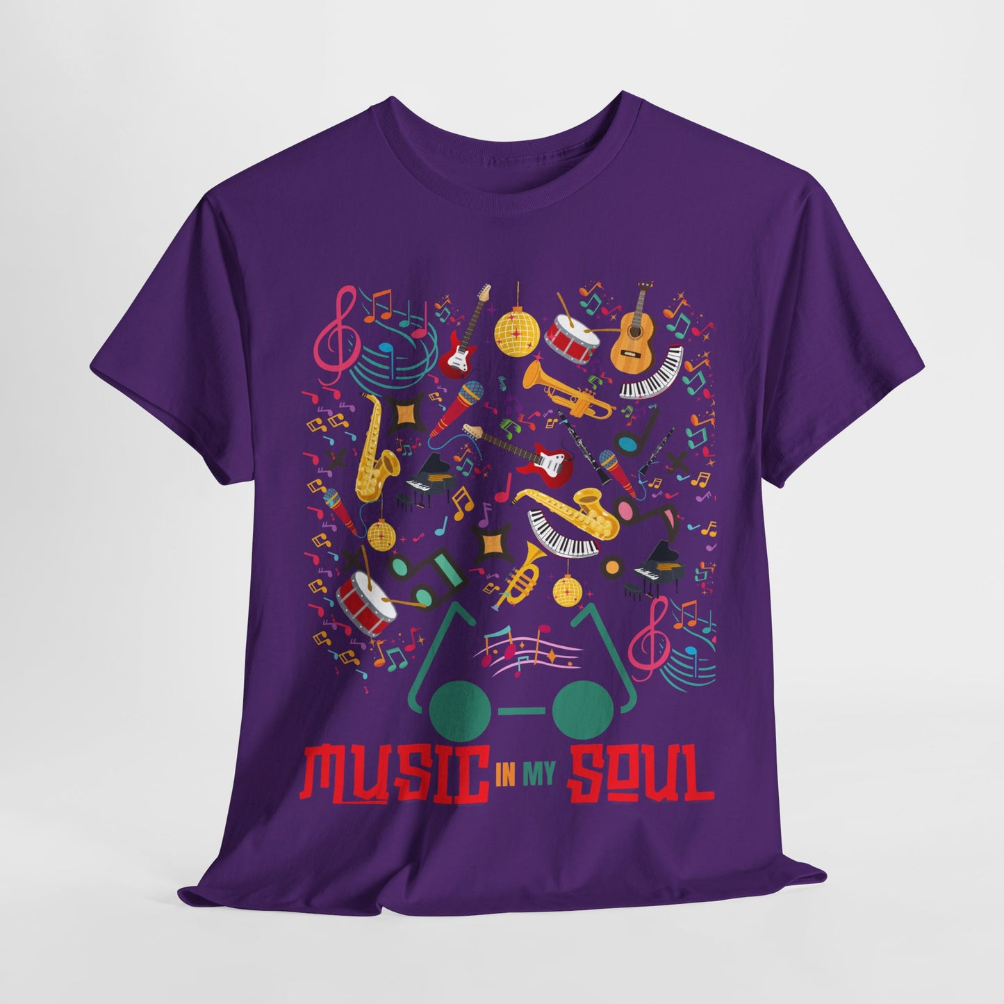 Music In My Soul Unisex Heavy Cotton