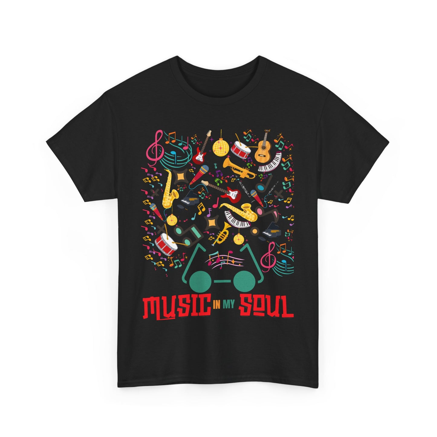 Music In My Soul Unisex Heavy Cotton