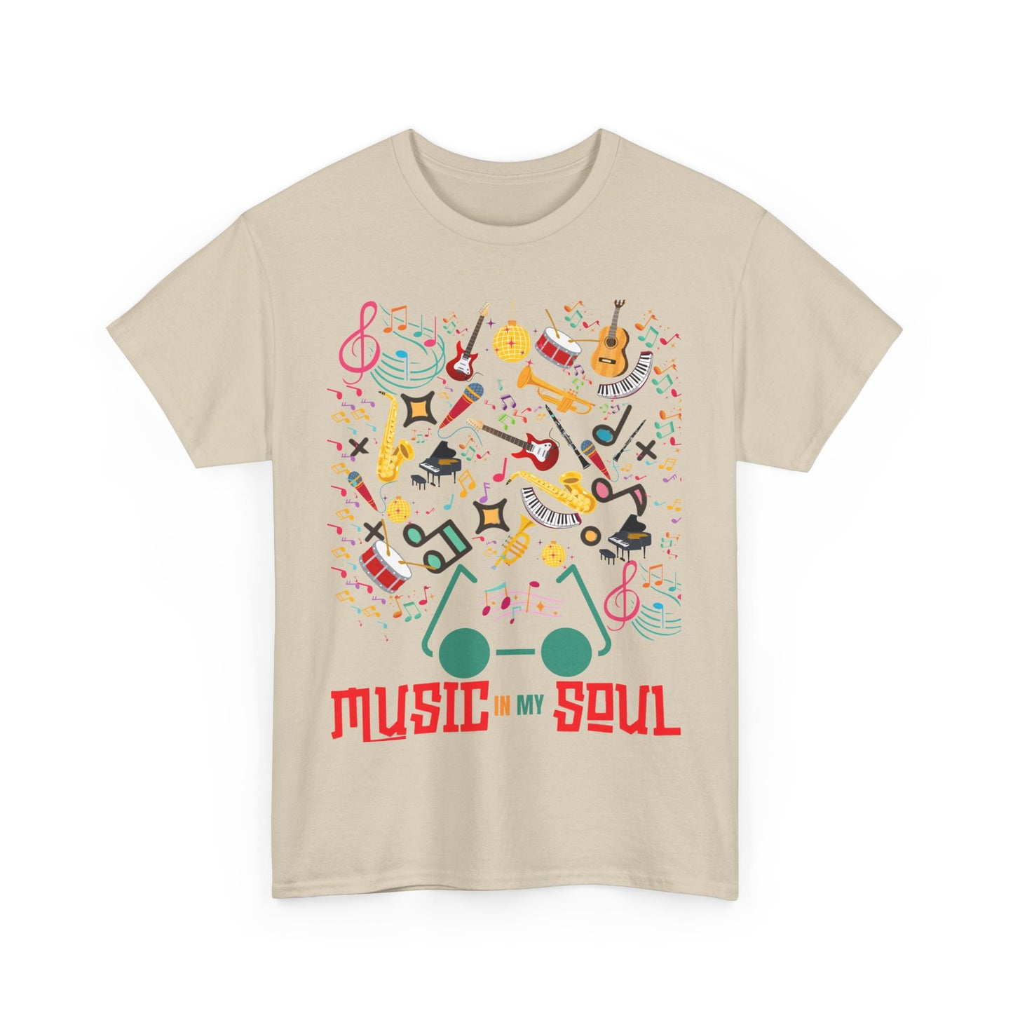 Music In My Soul Unisex Heavy Cotton