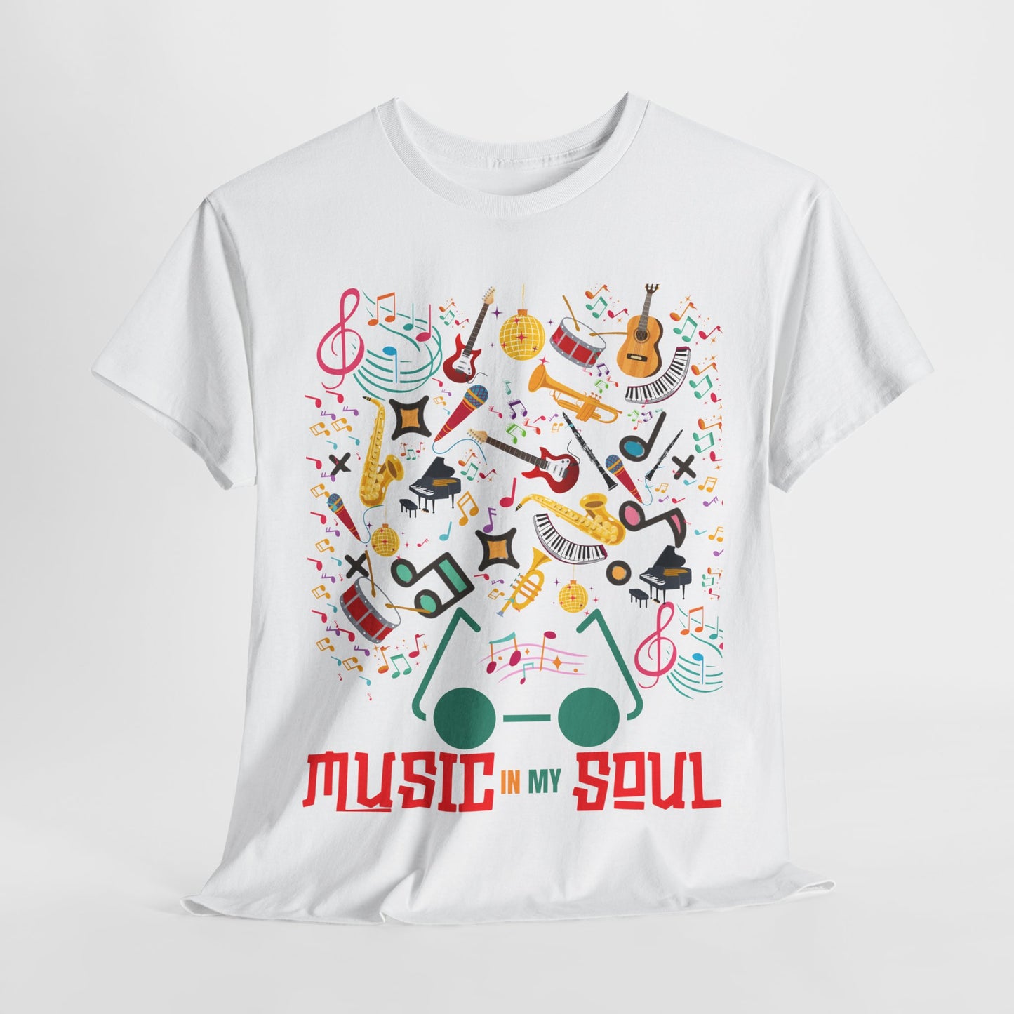 Music In My Soul Unisex Heavy Cotton