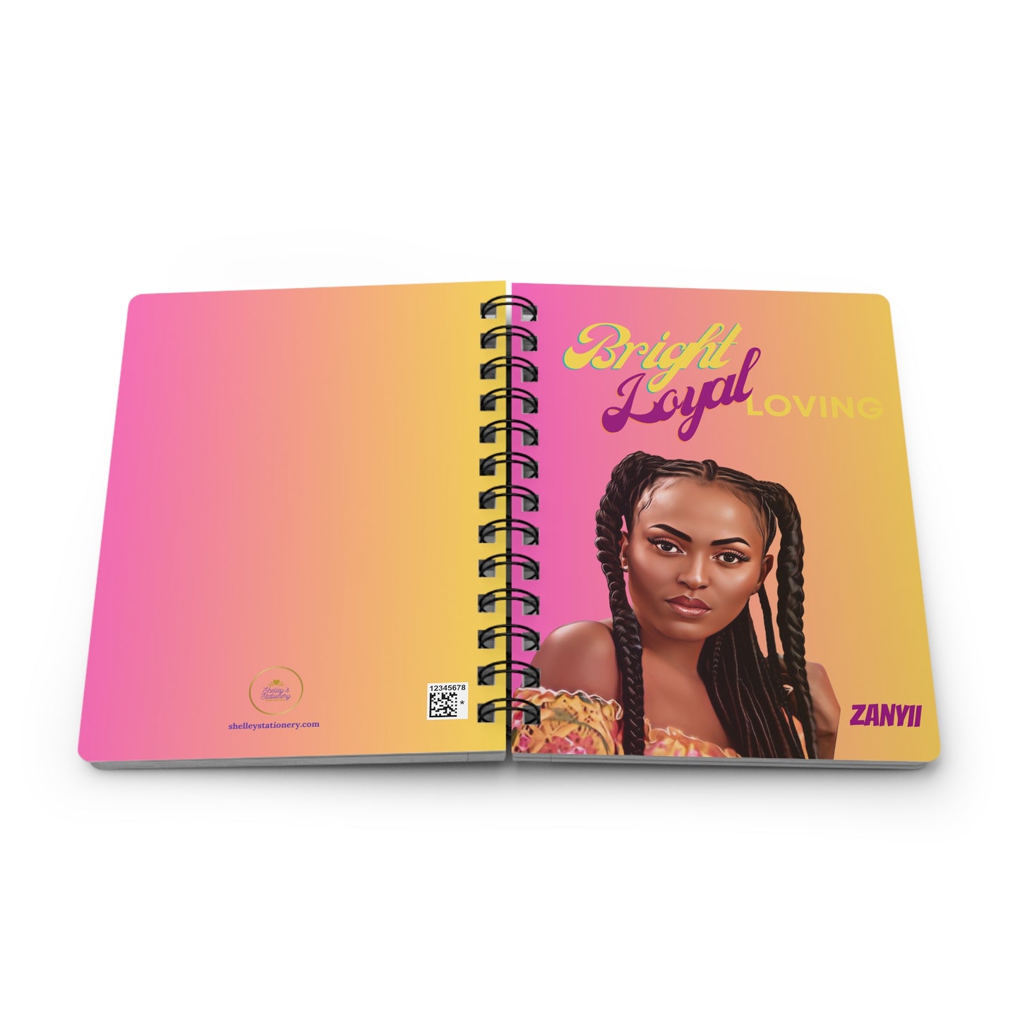 Bright/Loyal/Loving/Spiral Bound Journal