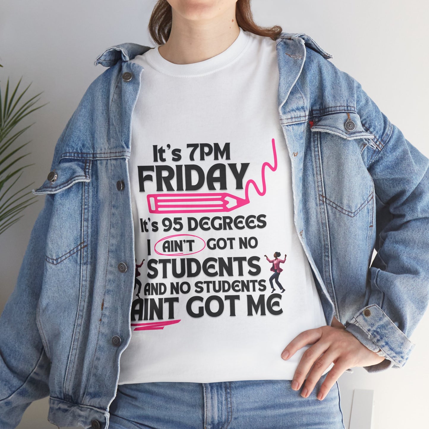 its Friday/ Teacher/ Unisex Heavy Cotton Tee