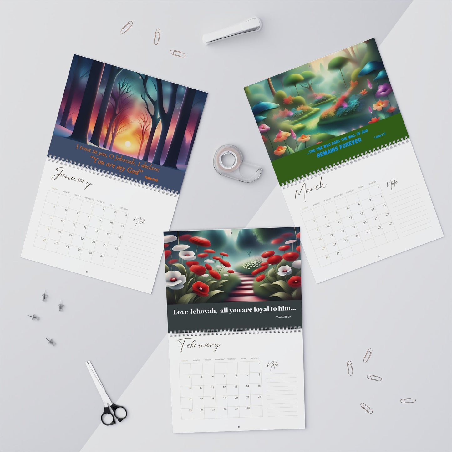 2025 JW Wall Calendars