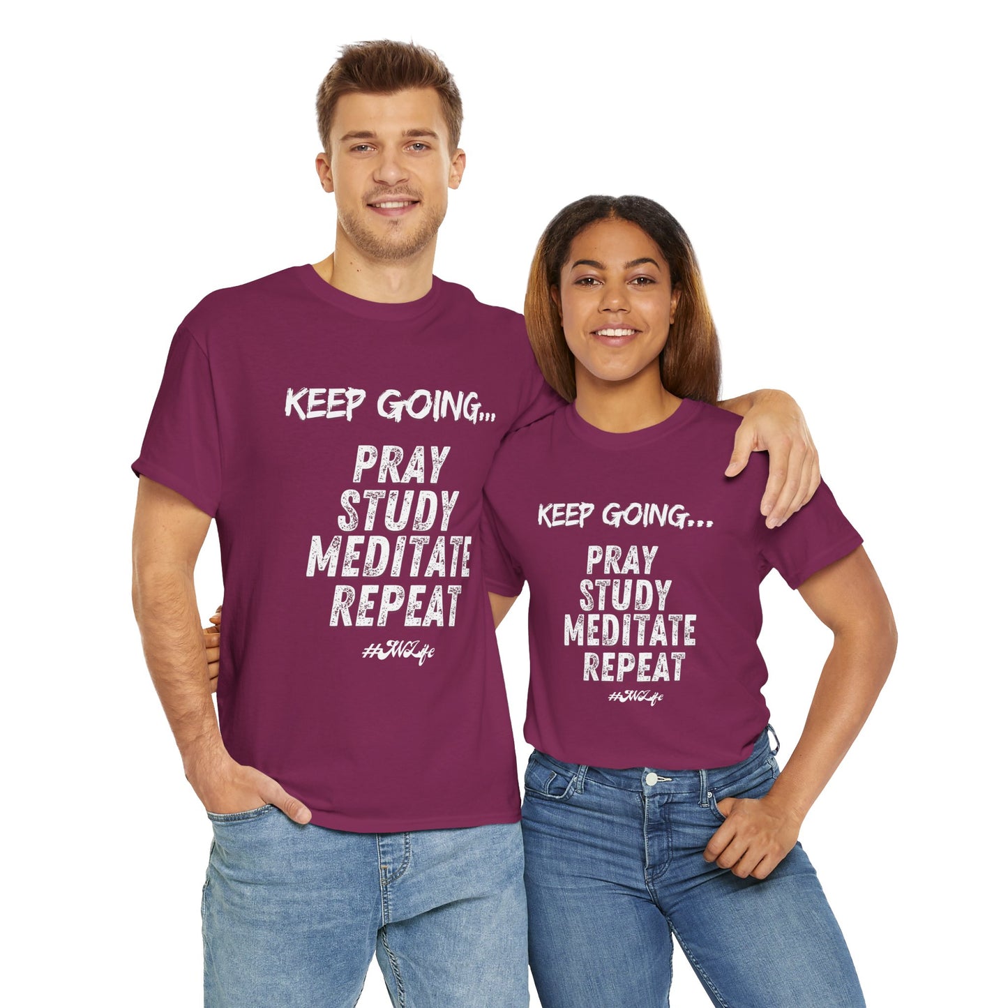 Keep Going/ JW / Unisex Heavy Cotton Tee