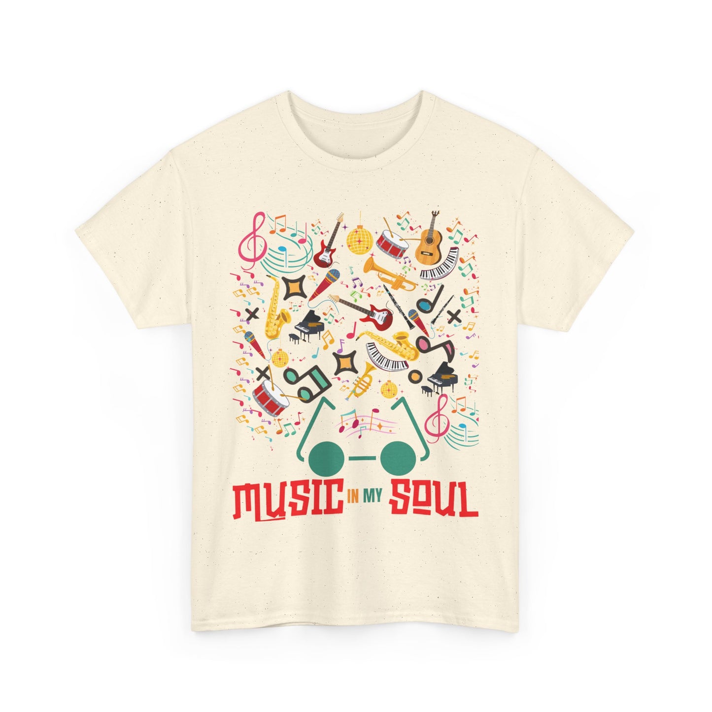 Music In My Soul Unisex Heavy Cotton