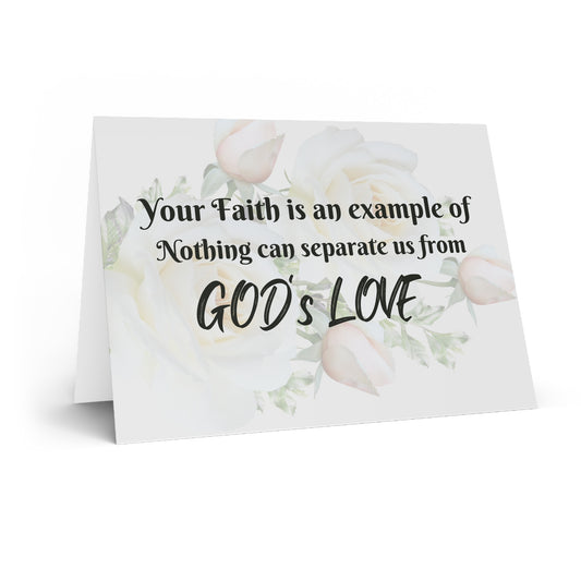 Your Faith/ God's Love/ JW Greeting Card