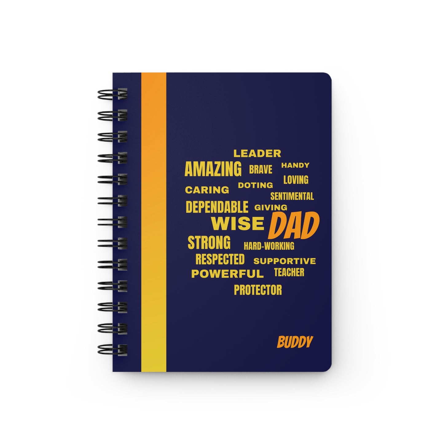 DAD/ Mens Writing Journals/ Spiral Bound Journal