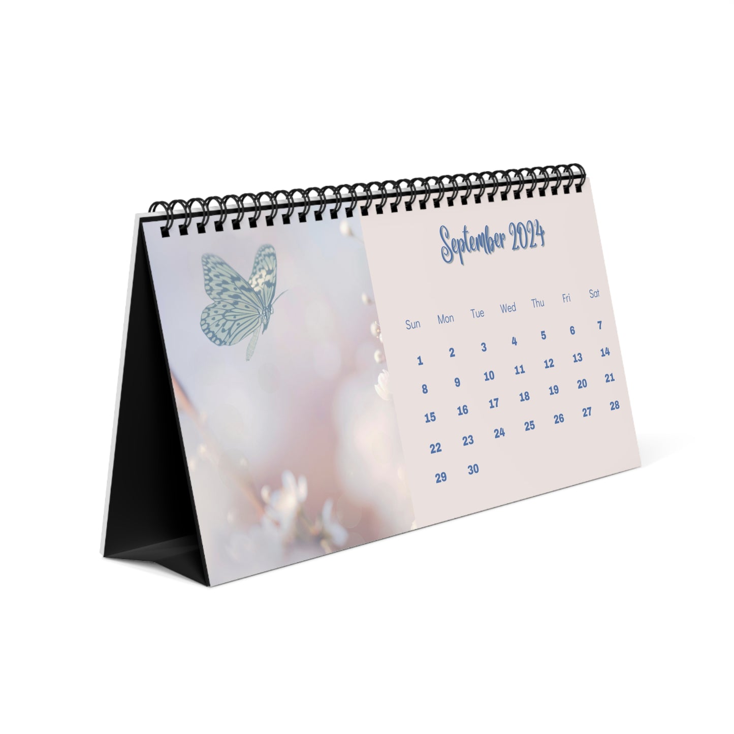 2024 Butterfly Desk Calendar