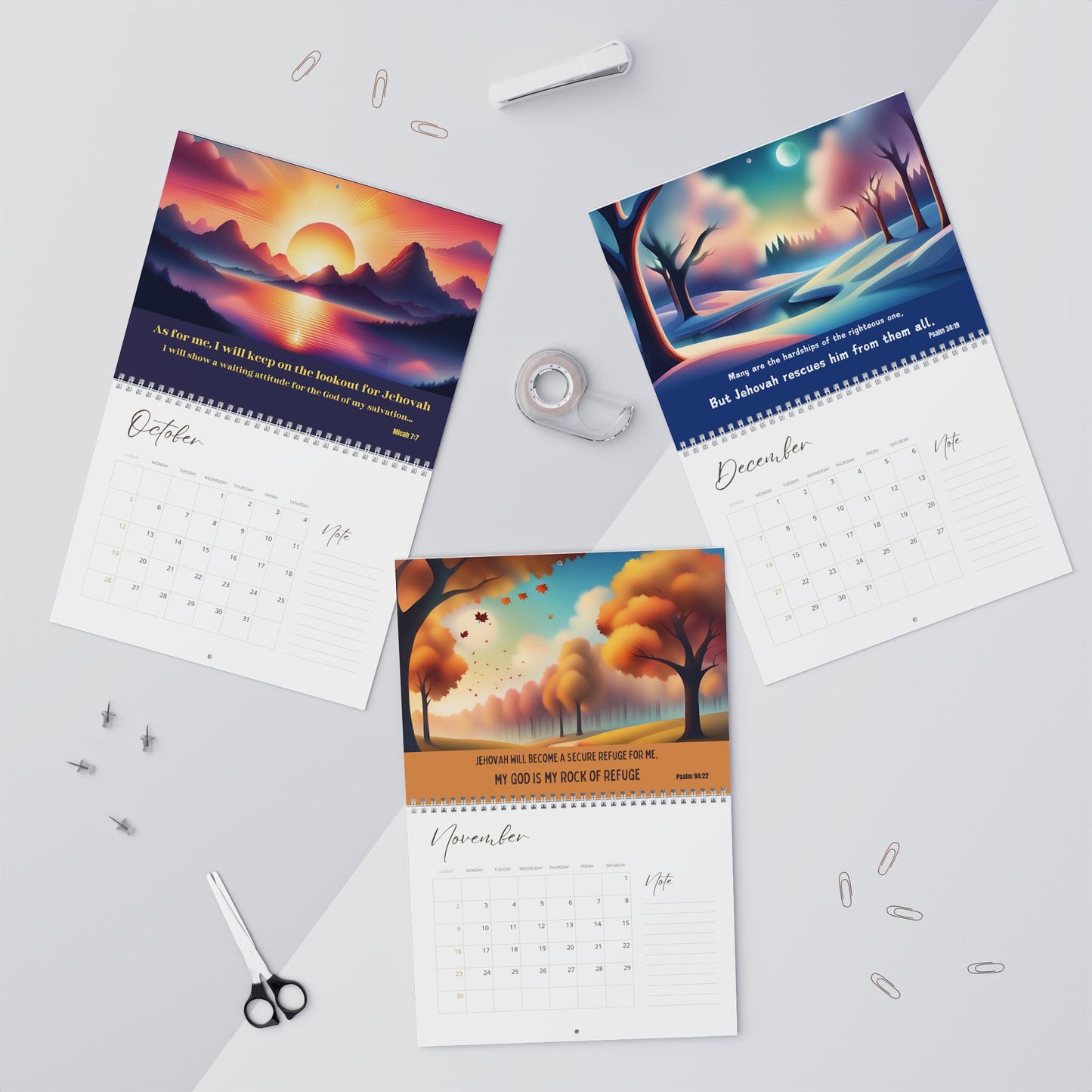 2025 JW Wall Calendars