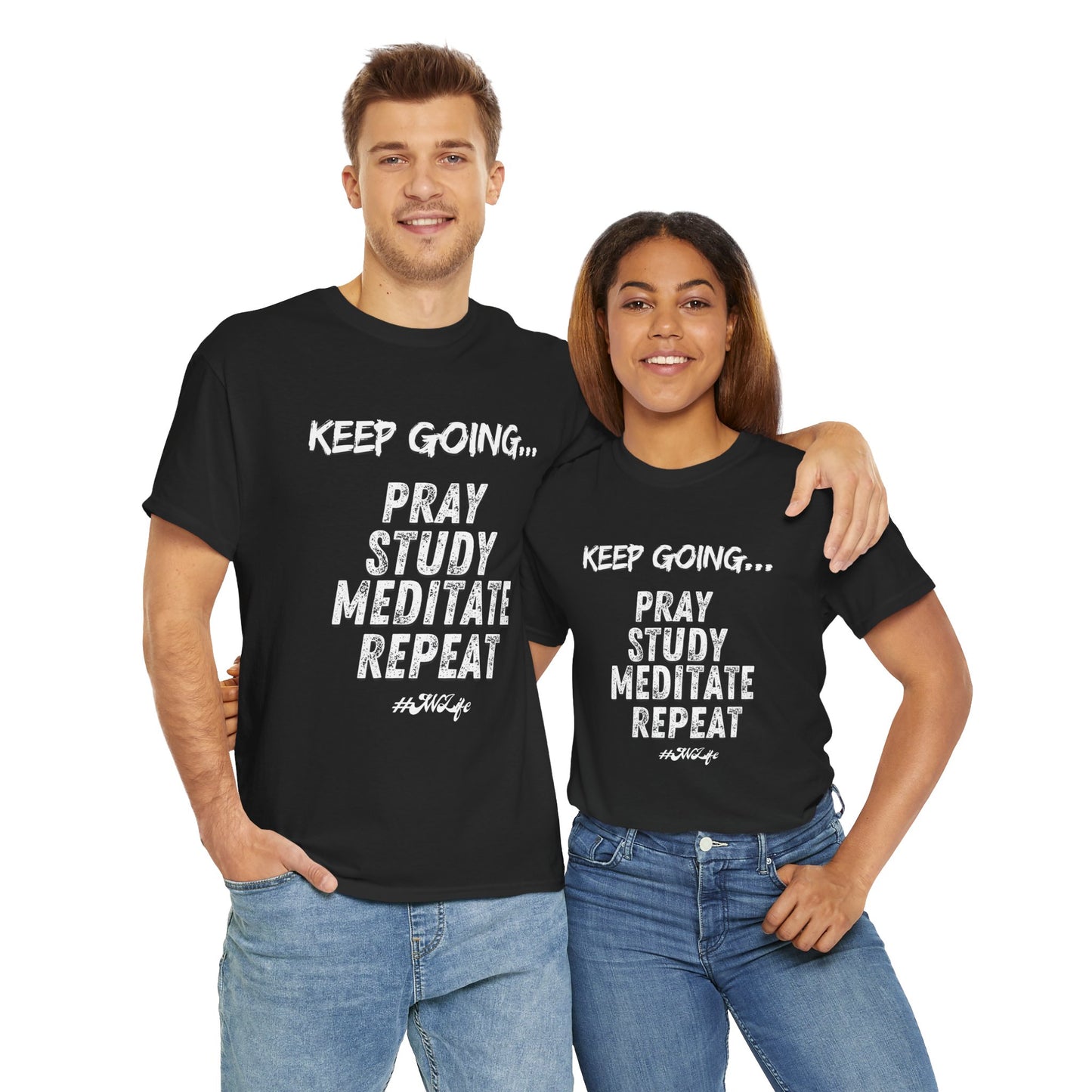 Keep Going/ JW / Unisex Heavy Cotton Tee