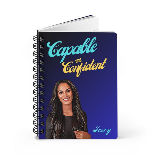 Capable and Confident/ JW/ Spiral Bound Journal