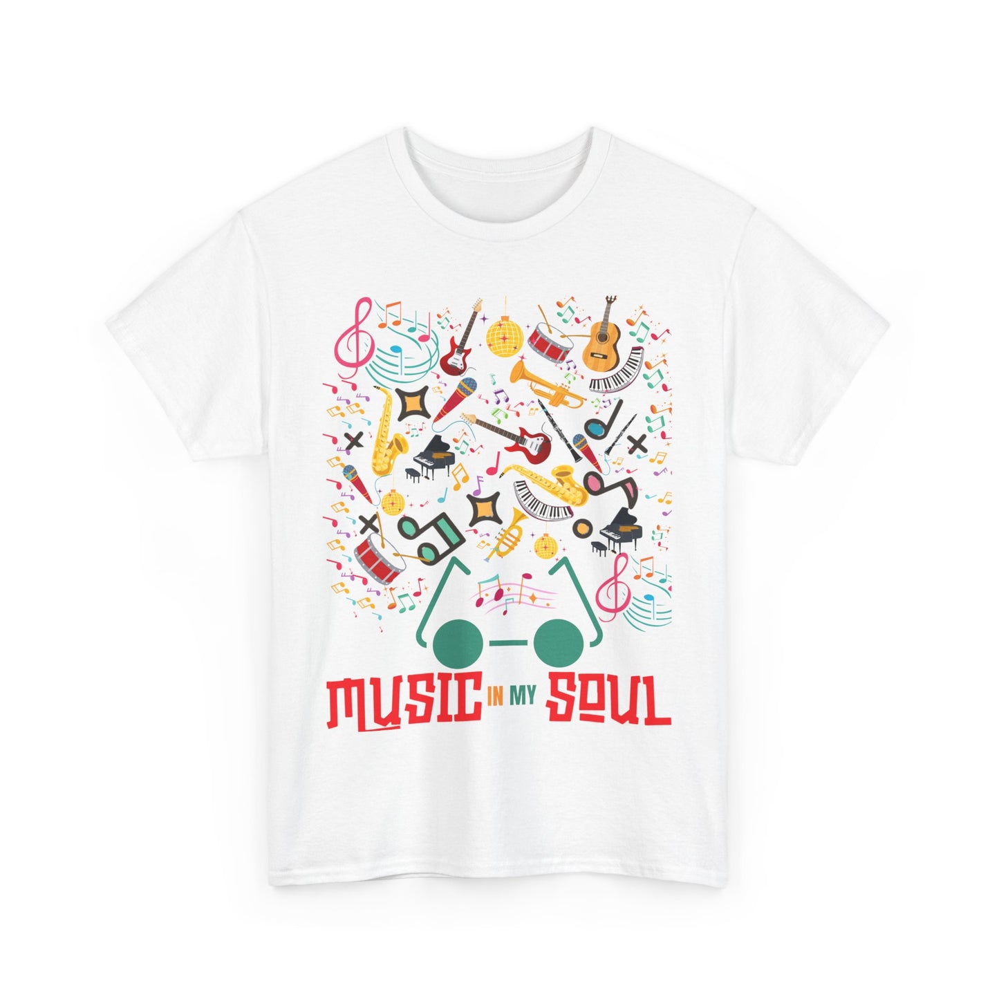 Music In My Soul Unisex Heavy Cotton