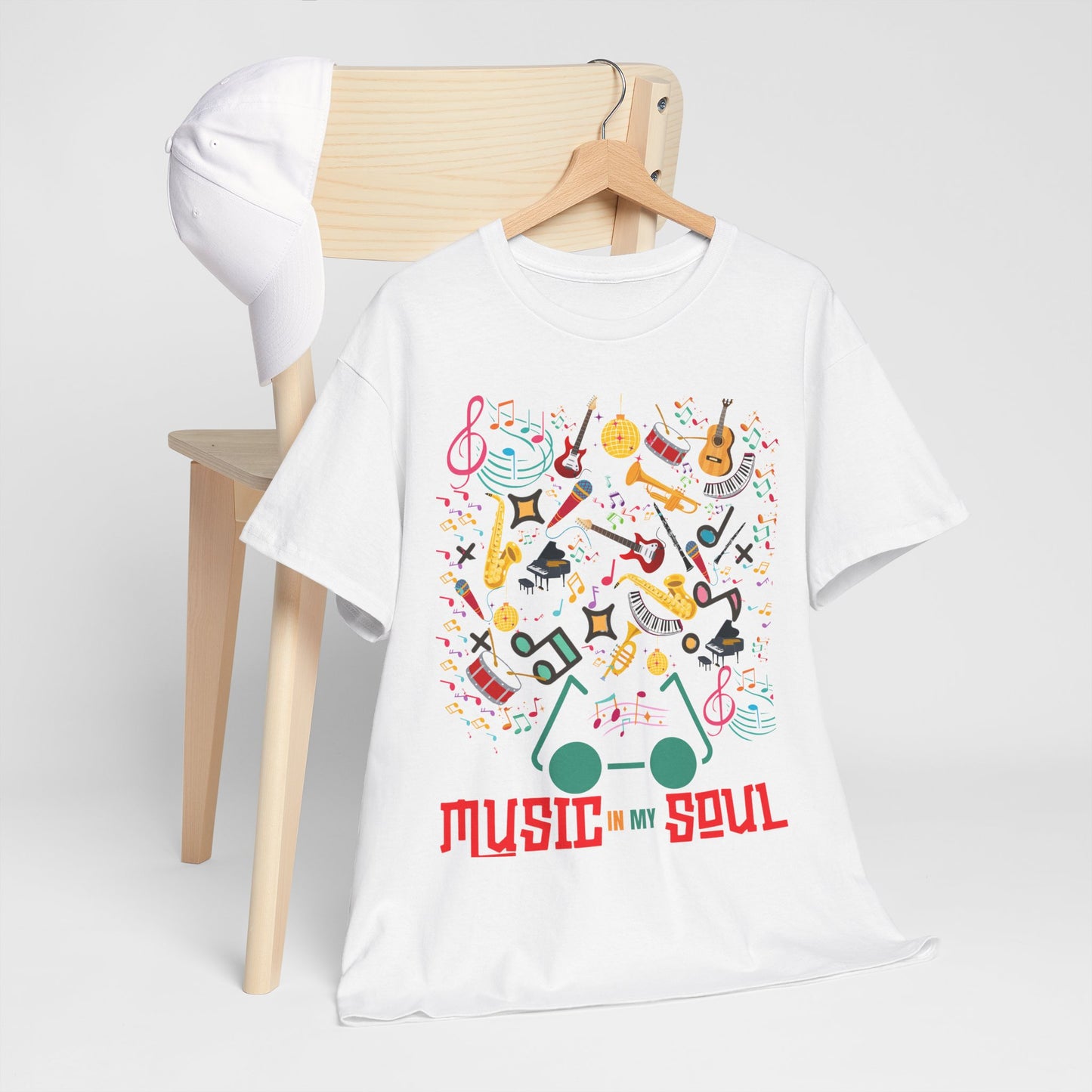 Music In My Soul Unisex Heavy Cotton