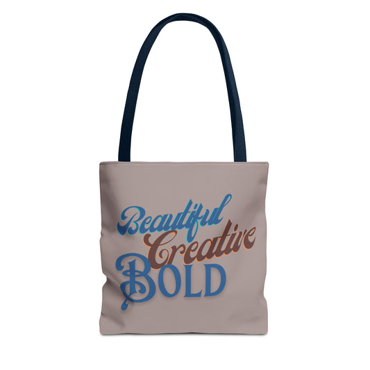 Beautiful Creative Bold Tote Bag