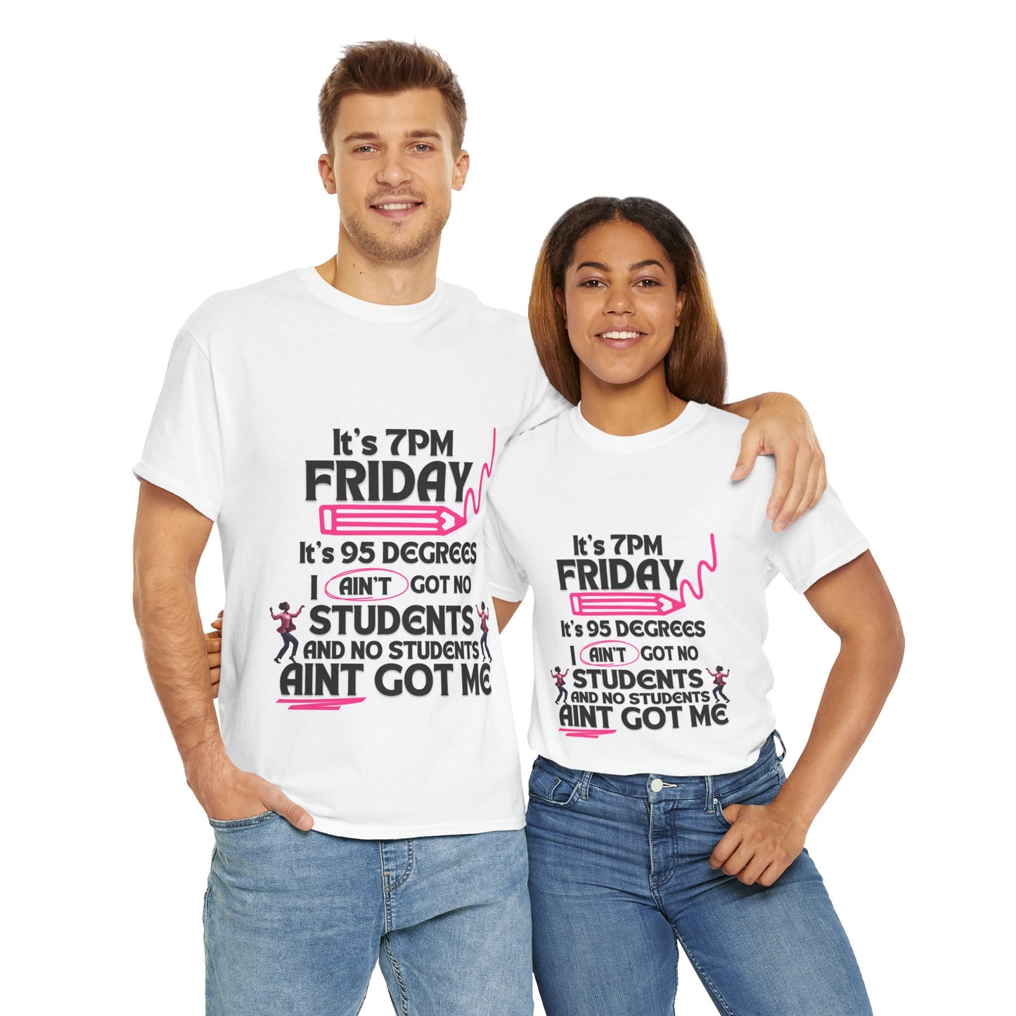 its Friday/ Teacher/ Unisex Heavy Cotton Tee