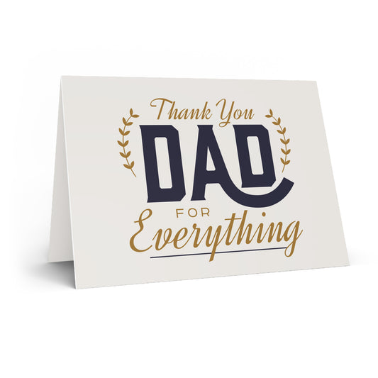 Thank You Dad Greeting Card