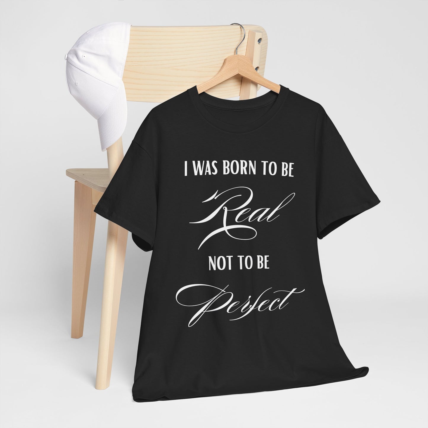 Real not Perfect/ Unisex Heavy Cotton Tee