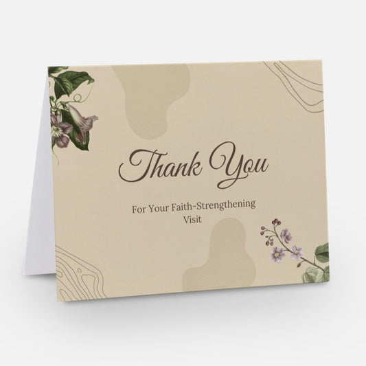 Thank You CO or Visiting Speaker/ JW Greeting Card