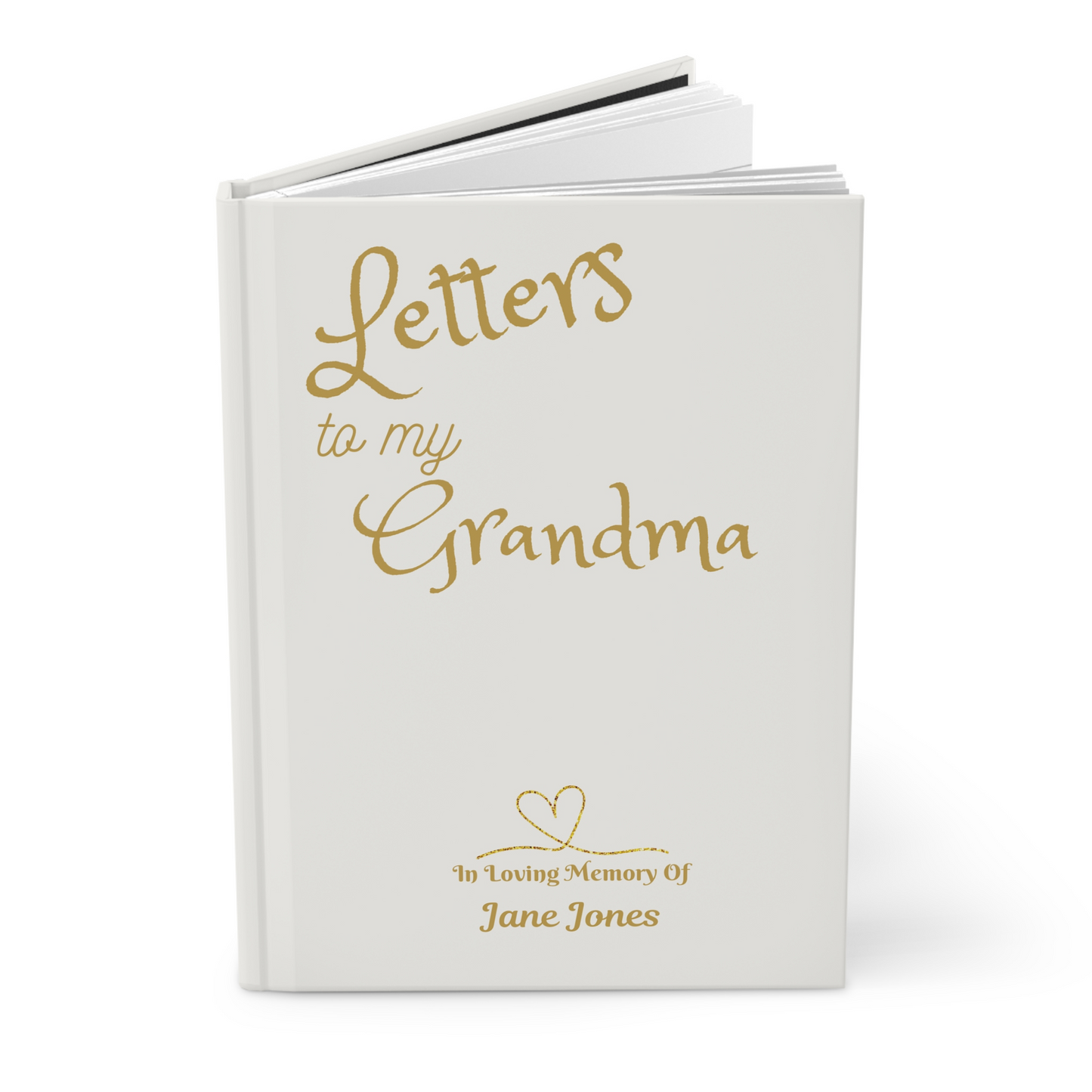 Letters to My Mother, Grandmother, or Sister Grieving Journal Matte