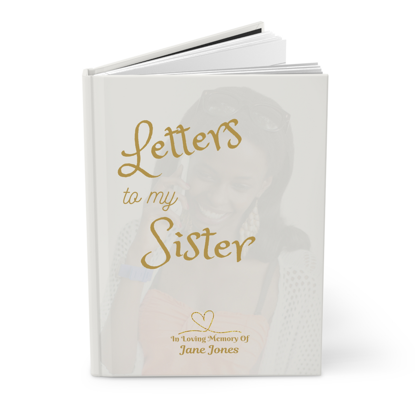 Letters to My Mother, Grandmother, or Sister Grieving Journal Matte