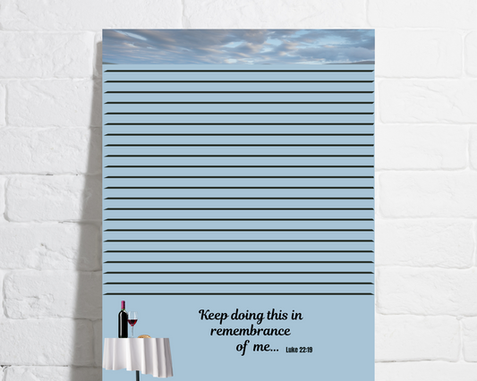 2023 Memorial of Jesus’ Death Letter Writing Stationery