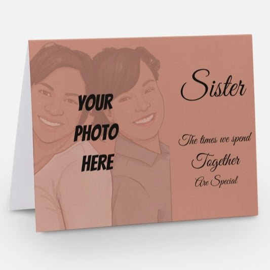 Sister Personalized Greeting Card